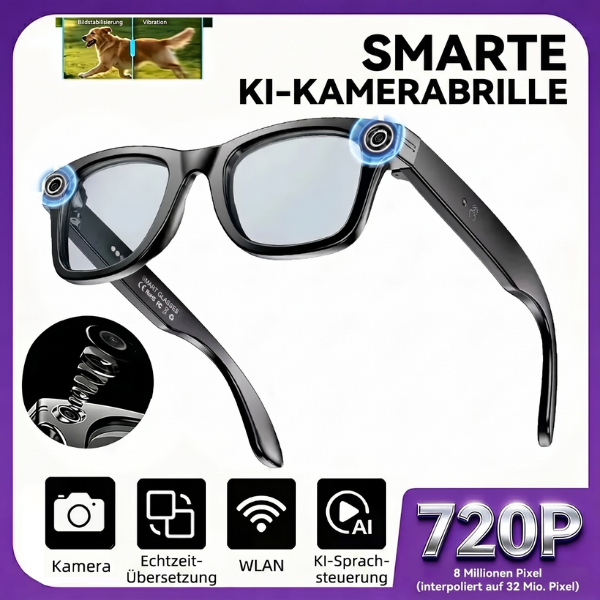 NOVA AI VISION – Brille mit Kamera & Blaulichtfilter