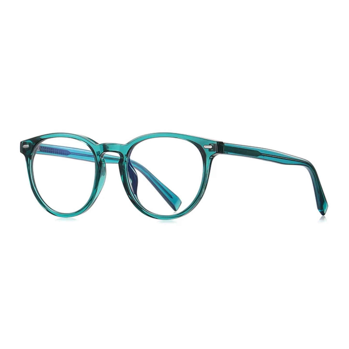 Retro Circle – Blaulichtfilter Brille