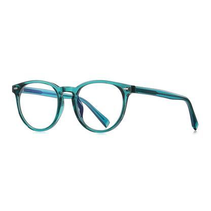 Retro Circle – Blaulichtfilter Brille