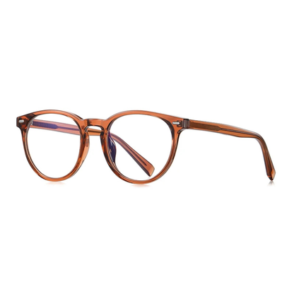 Retro Circle – Blaulichtfilter Brille
