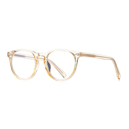 Retro Circle – Blaulichtfilter Brille