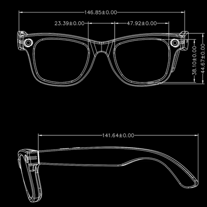 NOVA AI VISION – Brille mit Kamera & Blaulichtfilter