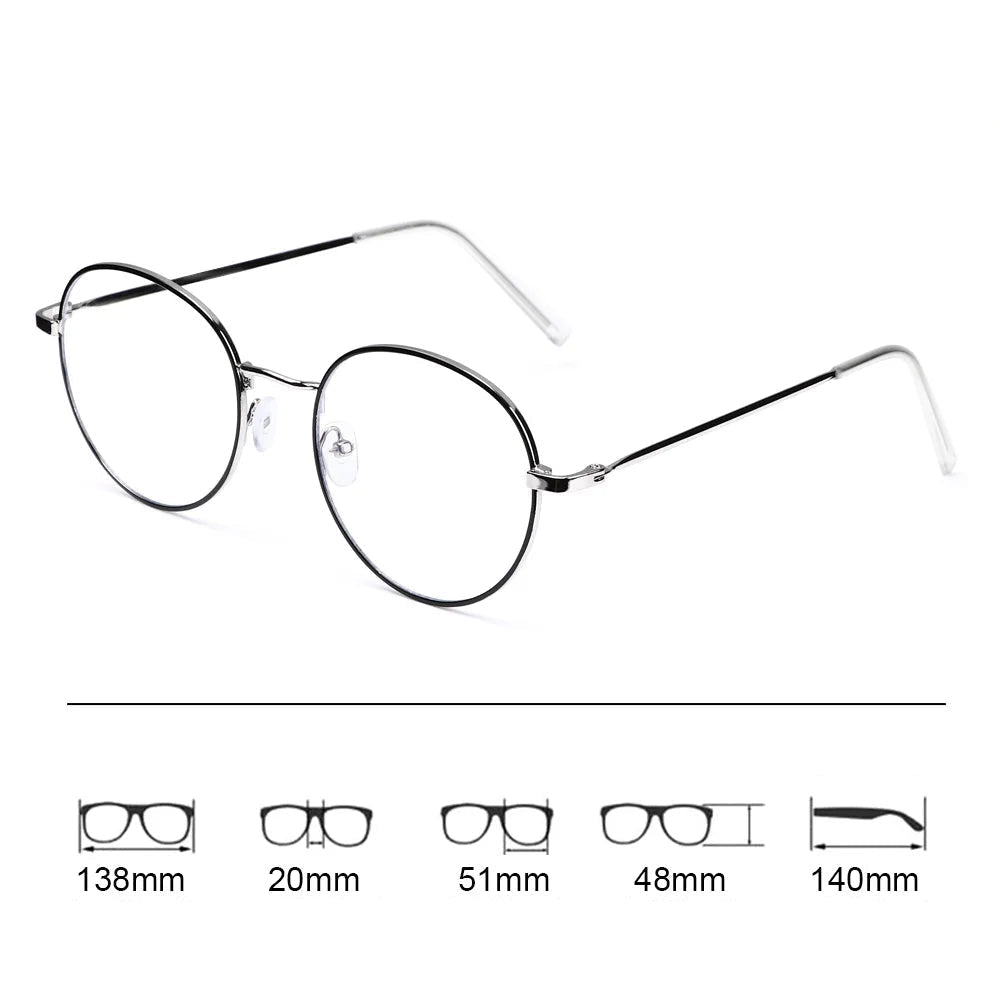 Classic Round – Blaulichtfilter Brille