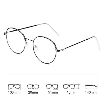 Classic Round – Blaulichtfilter Brille