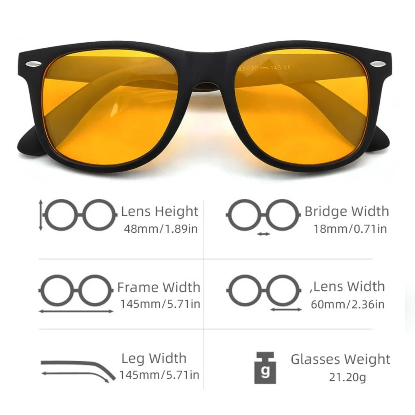 Dark Vision – Blaulichtfilter Brille