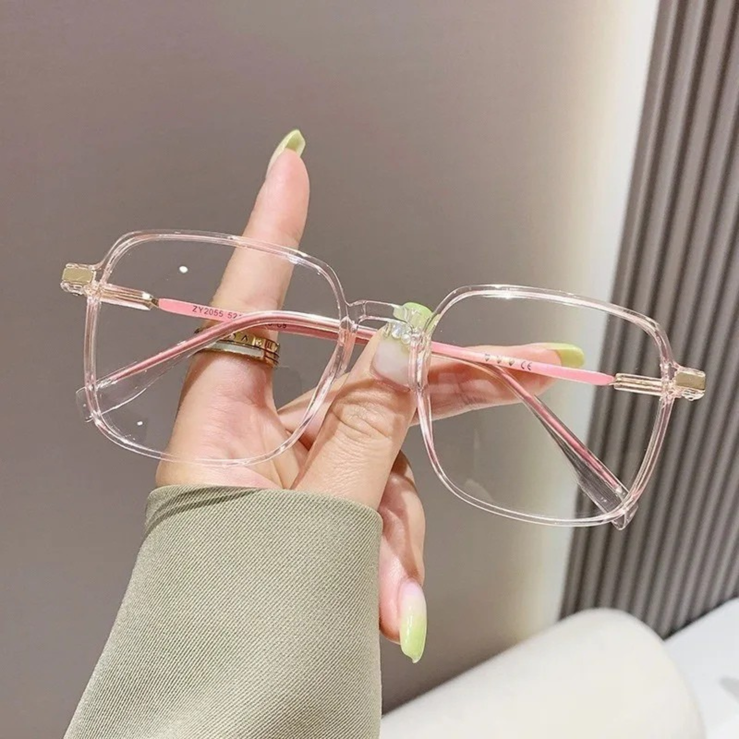 Velour Light – Blaulichtfilter Brille Damen
