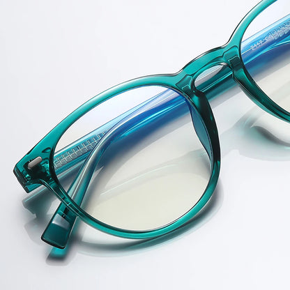 Retro Circle – Blaulichtfilter Brille