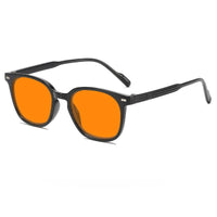 Glänzend Schwarz Orange