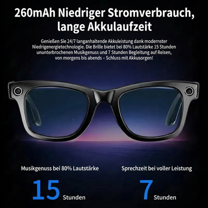 NOVA AI VISION – Brille mit Kamera & Blaulichtfilter